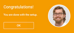 Finish the Smart Setup Finish the Smart Setup